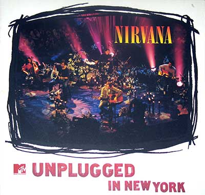 Thumbnail of NIRVANA - Unplugged in New York MTV 12" Vinyl LP Album front cover