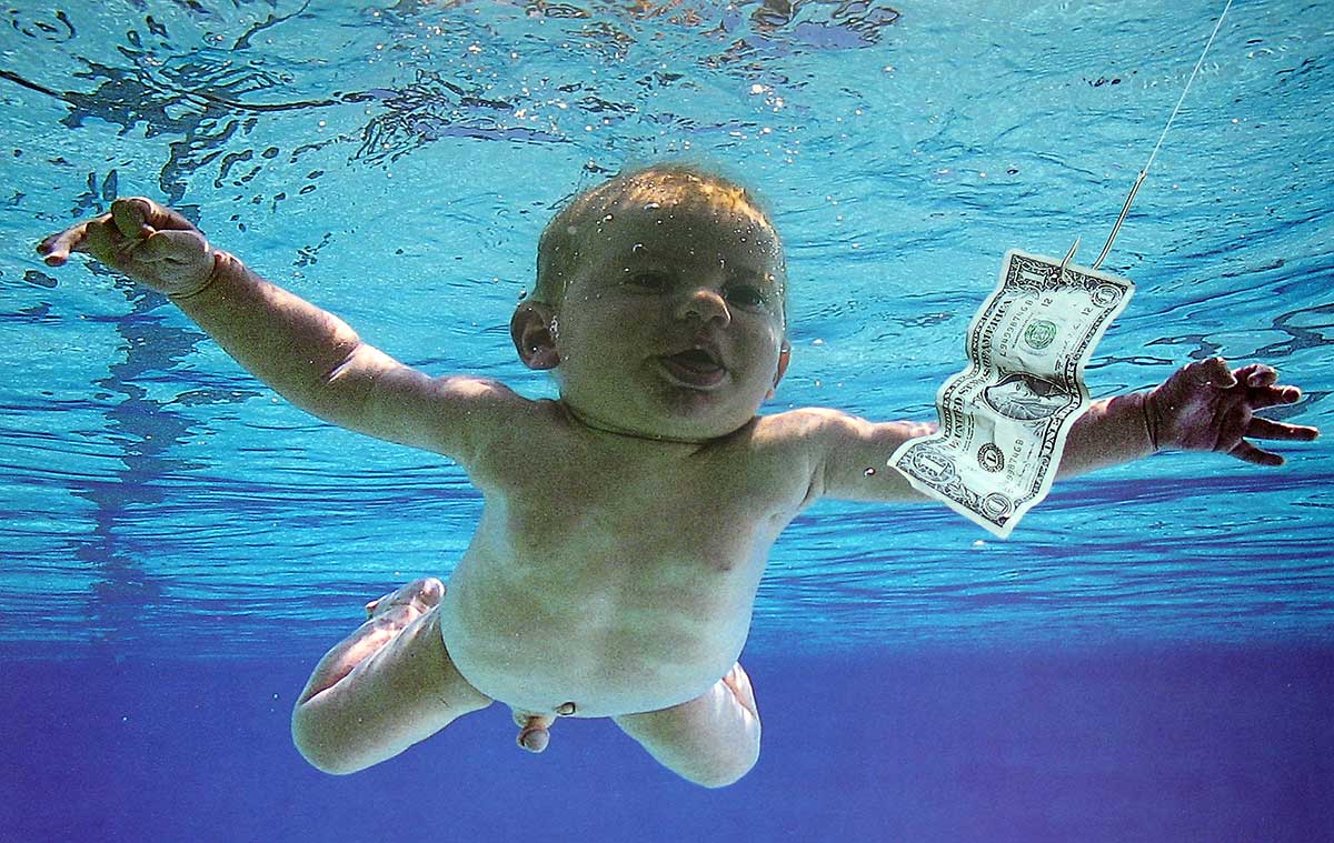 large album front cover photo of: NIRVANA 