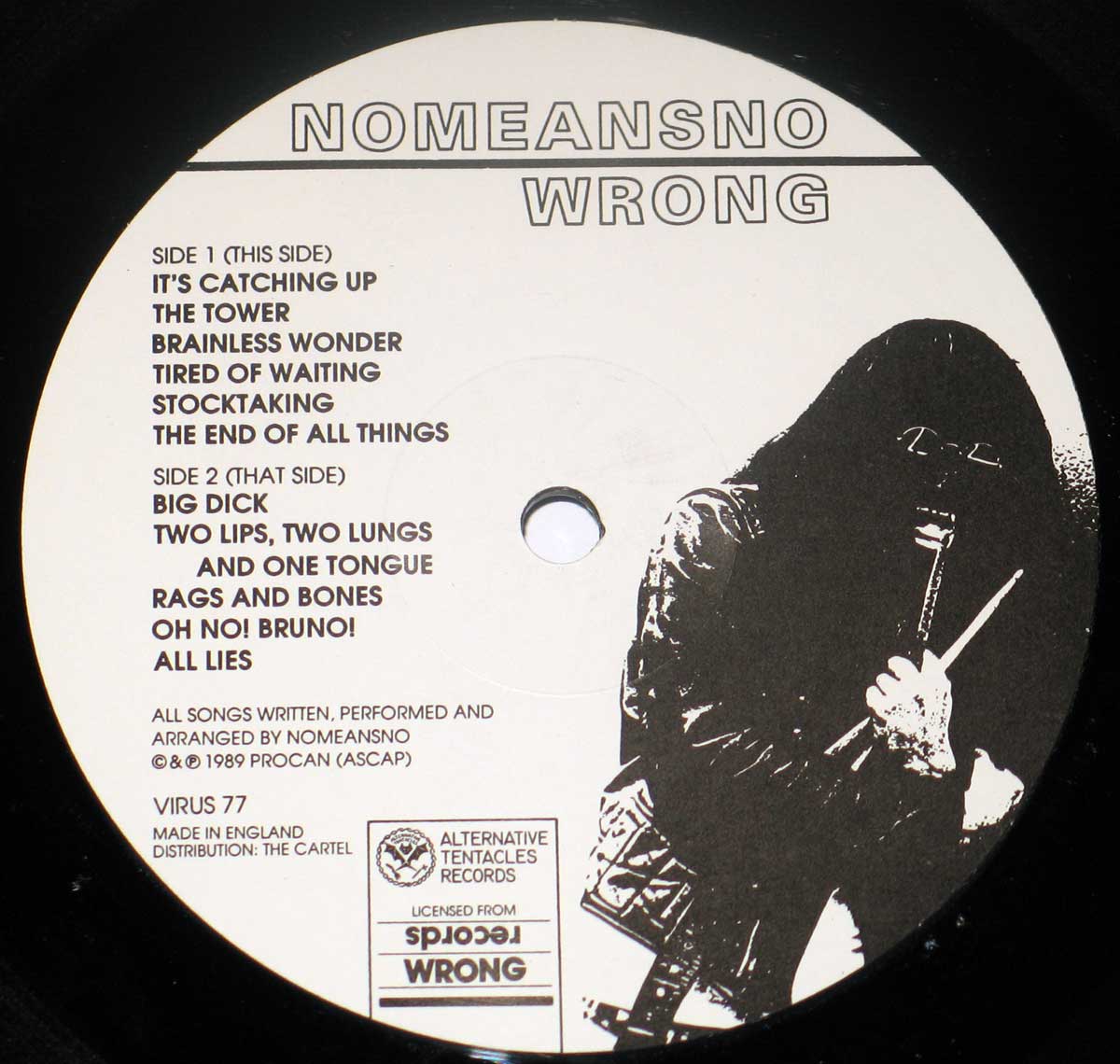 NOMEANSNO Wrong Only Sheep Need a Leader 12" Vinyl LP