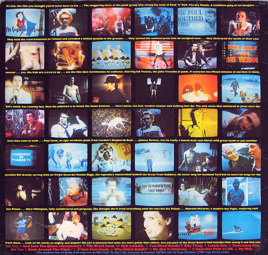High Resolution Photos of sex pistols great rock roll swindle england 
