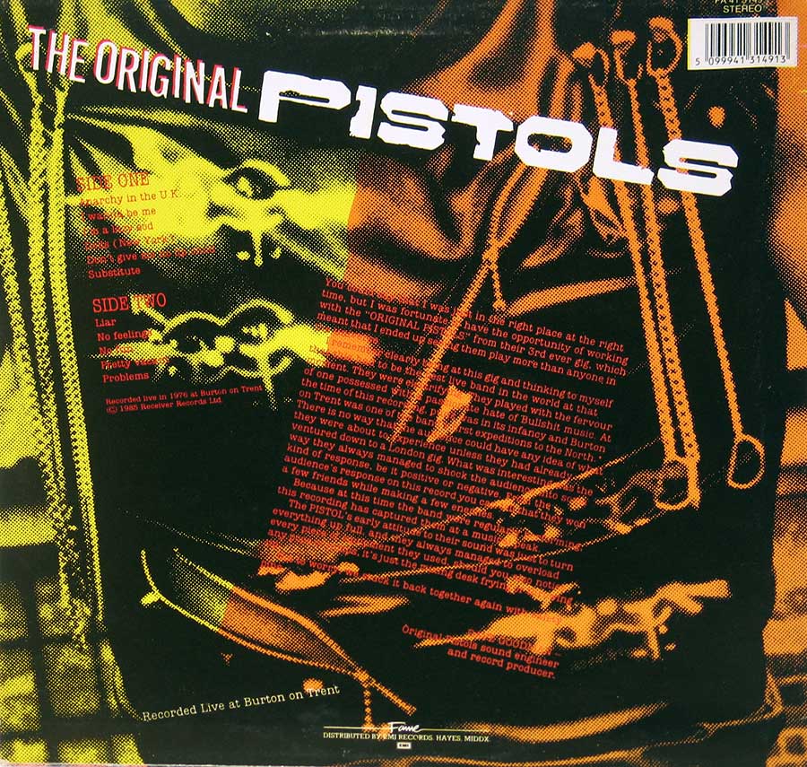 High Resolution Photos of sex pistols original pistols live 