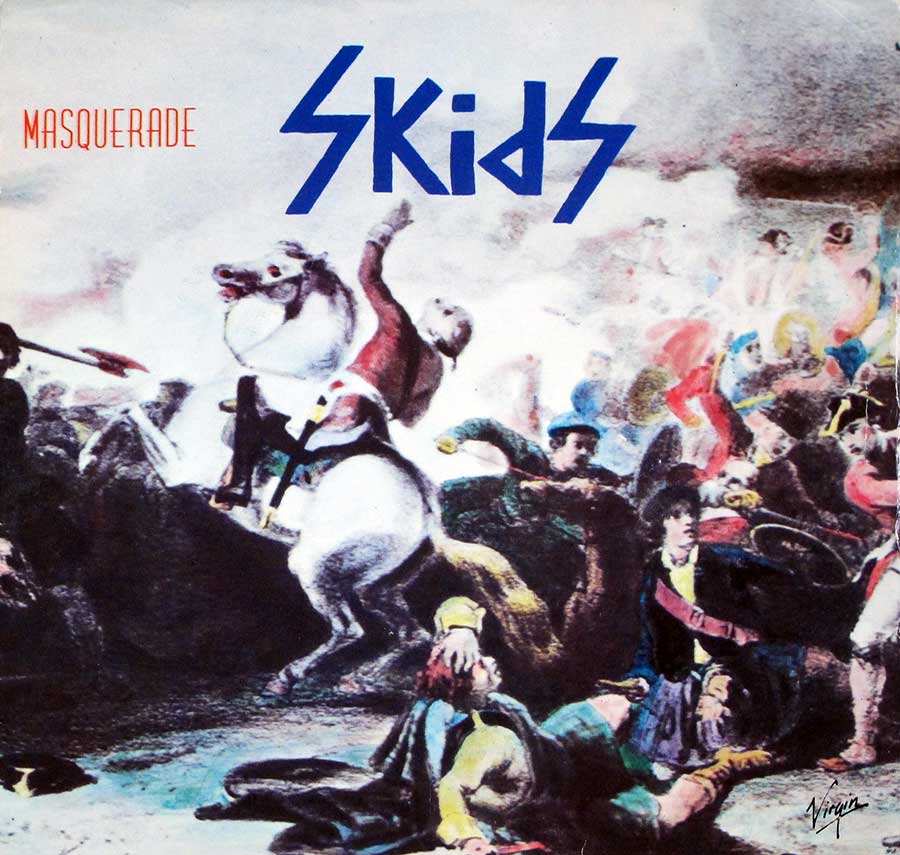 Front Cover Photo Of SKIDS MASQUERADE / OUT OF TOWN 7" 45RPM PS SINGLE VINYL