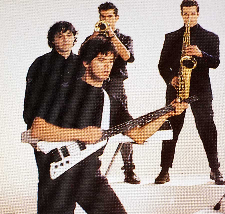 STRANGLERS - All Live And All Of The Night Gatefold 12" LP VINYL Album inner gatefold cover