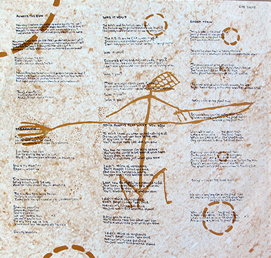 Stranglers - Dreamtime custom inner sleeve