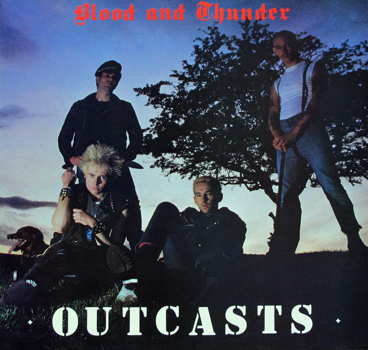 High Resolution Photo of OUTCASTS - Blood Thunder 