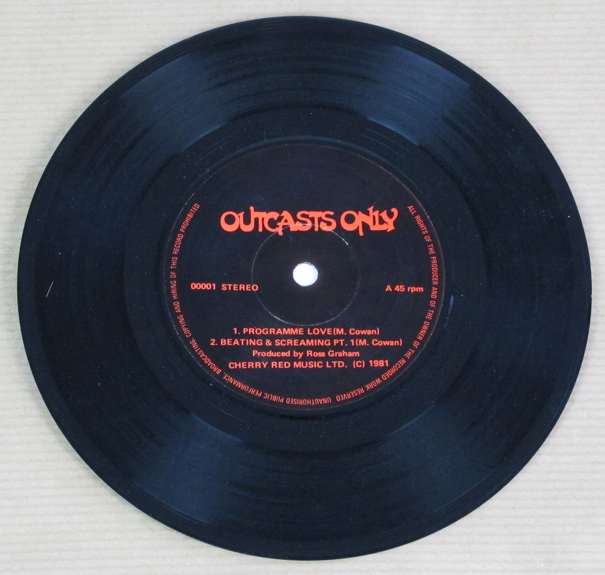 High Resolution Photo of OUTCASTS ONLY - Programme Love 