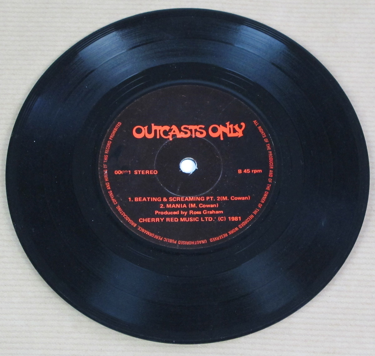 High Resolution Photo of OUTCASTS ONLY - Programme Love 