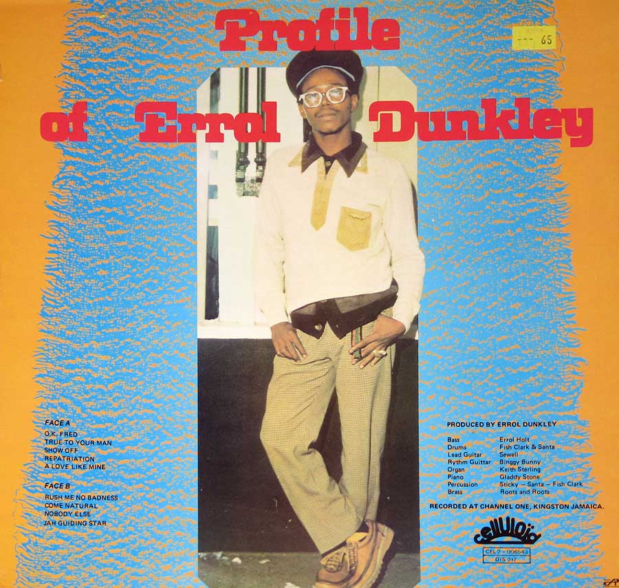 High Resolution Photos of errol dunkley ok fred lp 