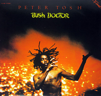 PETER TOSH - Bush Doctor (International Releases)  album front cover vinyl record