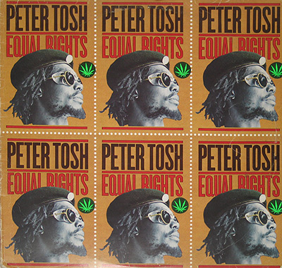 PETER TOSH - Equal Rights  album front cover vinyl record