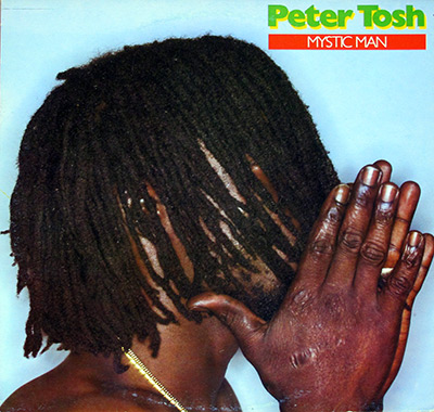 PETER TOSH - Mystic Man (Italian and USA Releases= album front cover vinyl record