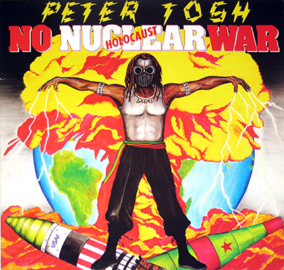 PETER TOSH - No Nuclear War  album front cover vinyl record