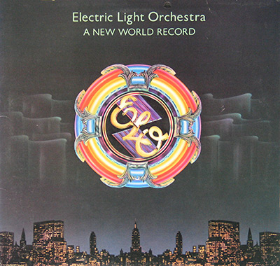 ELO ELECTRIC LIGHT ORCHESTRA - New World Record album front cover vinyl record