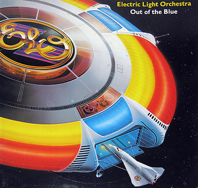 ELO ELECTRIC LIGHT ORCHESTRA - Out of the Blue album front cover vinyl record