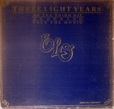 ELO ELECTRIC LIGHT ORCHESTRA - Three Light Years album front cover vinyl record