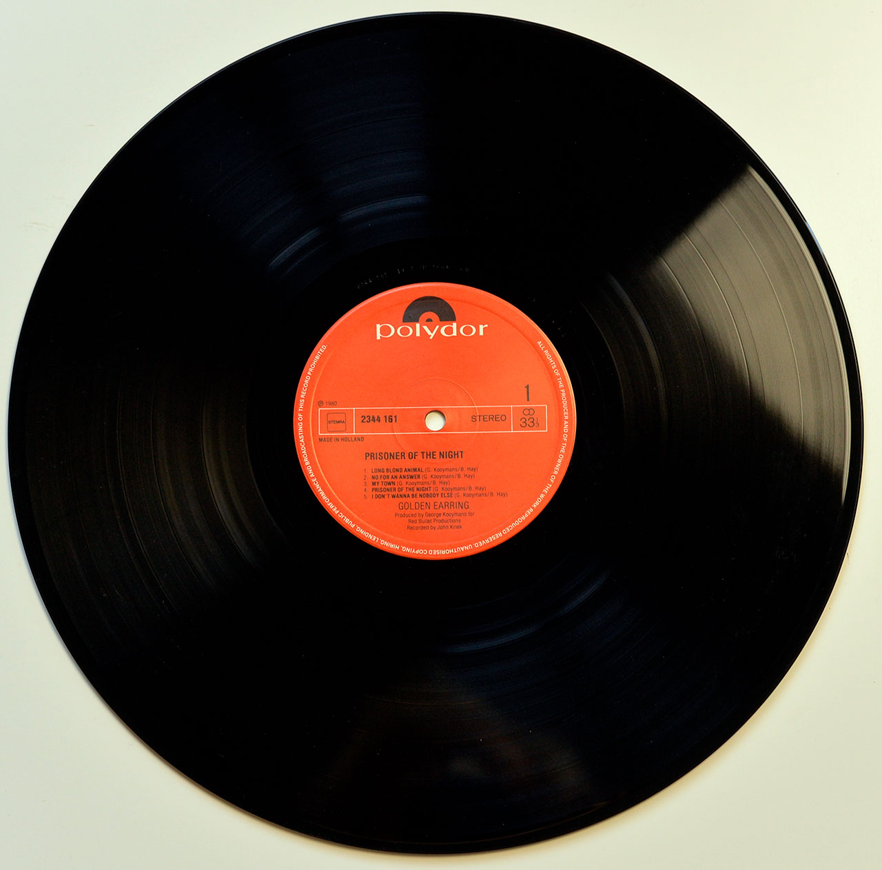 A0678 GOLDEN EARRING Prisoner Of The Night