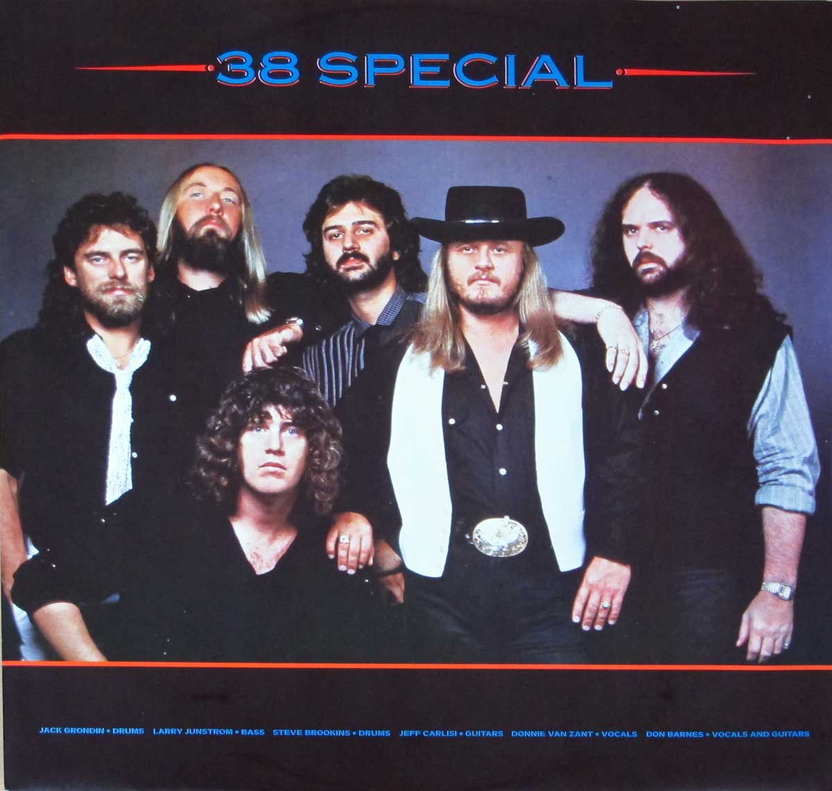 Photo of album back cover 38 SPECIAL - Tour De Force  