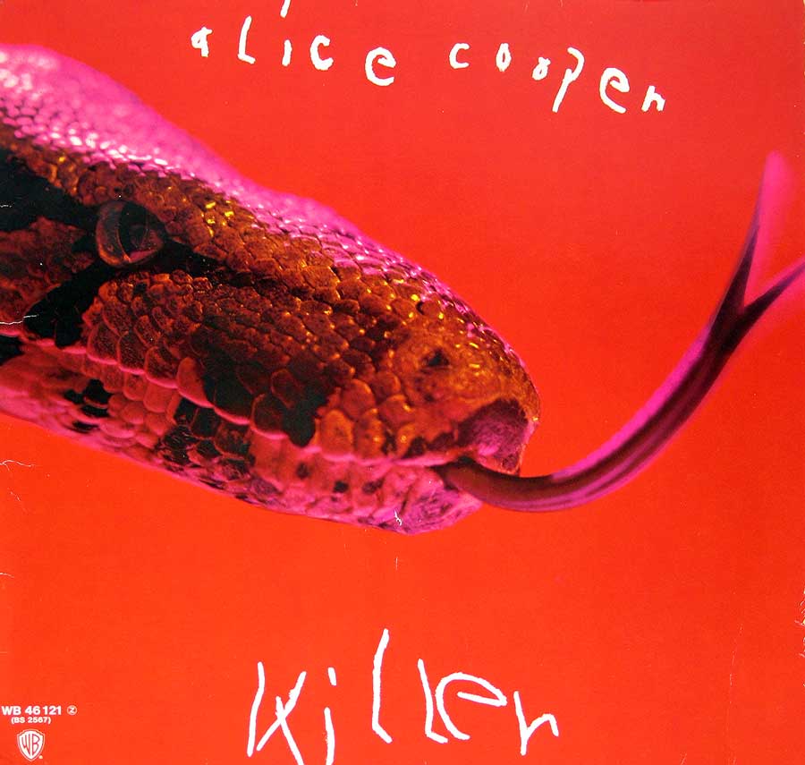 ALICE COOPER - Killer Germany Beige Label 12" Vinyl LP Album front cover https://vinyl-records.nl