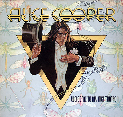 ALICE COOPER - Welcome To My Nightmare album front cover vinyl record