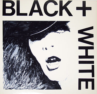BLACK + WHITE - S/T Self-Titled album front cover vinyl LP album https://vinyl-records.nl