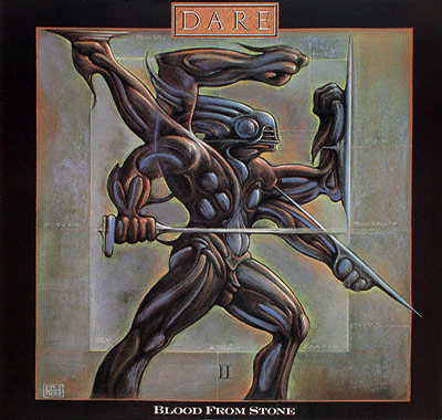 DARE - Blood From Stone  album front cover vinyl record