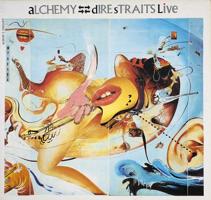 DIRE STRAITS - Alchemy Live France Gatefold 2LP 12" ALBUM VINYL
 front cover https://vinyl-records.nl