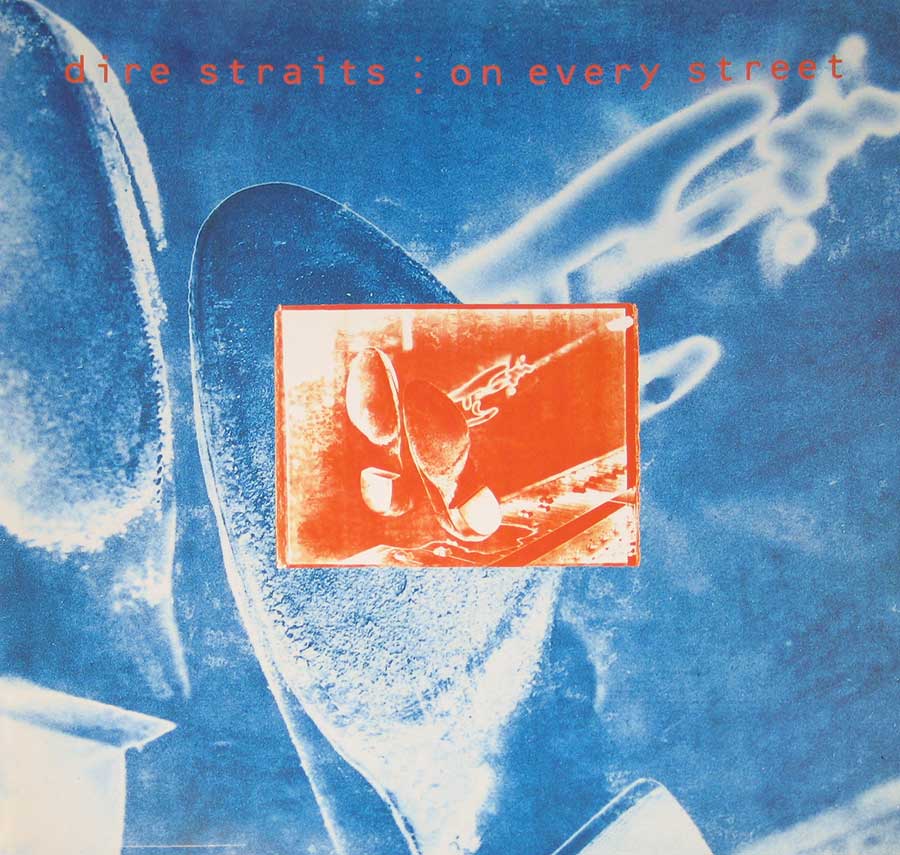 DIRE STRAITS - On Every Street 12" Vinyl LP Album front cover https://vinyl-records.nl
