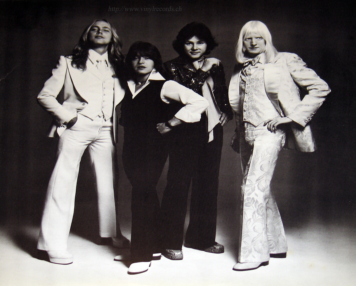 Edgar Winter with Rick Derringer custom inner sleeve