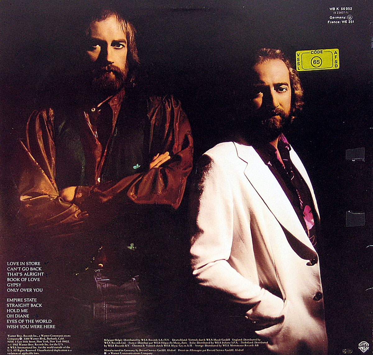 High Resolution Photo Fleetwood Mac Mirage LP cover