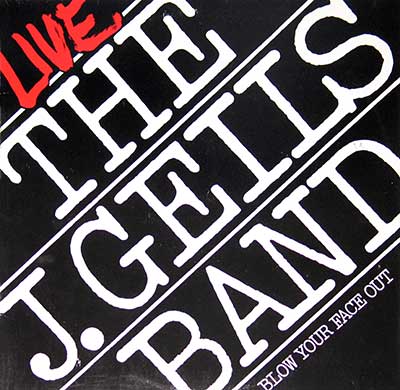 Thumbnail of THE J. GEILS BAND - Blow Your Face Out, Live 12" Vinyl 2LP Album album front cover