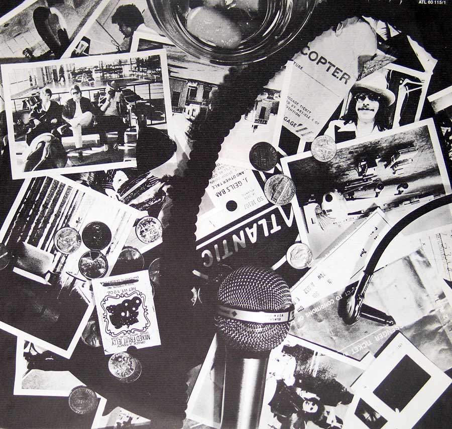 Photo of album back cover J. Geils Band - Blow Your Face Out, Live