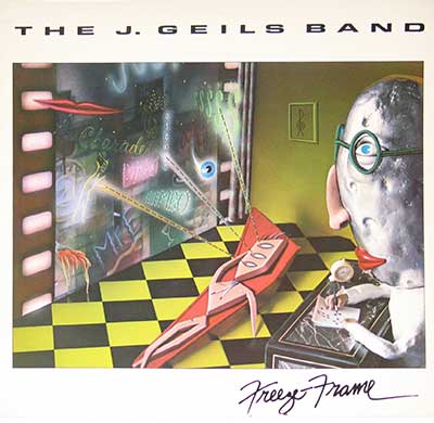 Thumbnail of THE J. GEILS BAND - Freeze Frame 12" Vinyl LP Album  album front cover