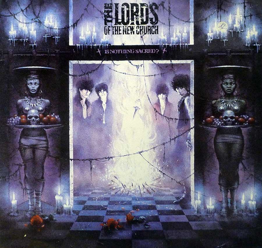 Lords of the New Church Is Nothing Sacred? 12" Vinyl LP Album front cover