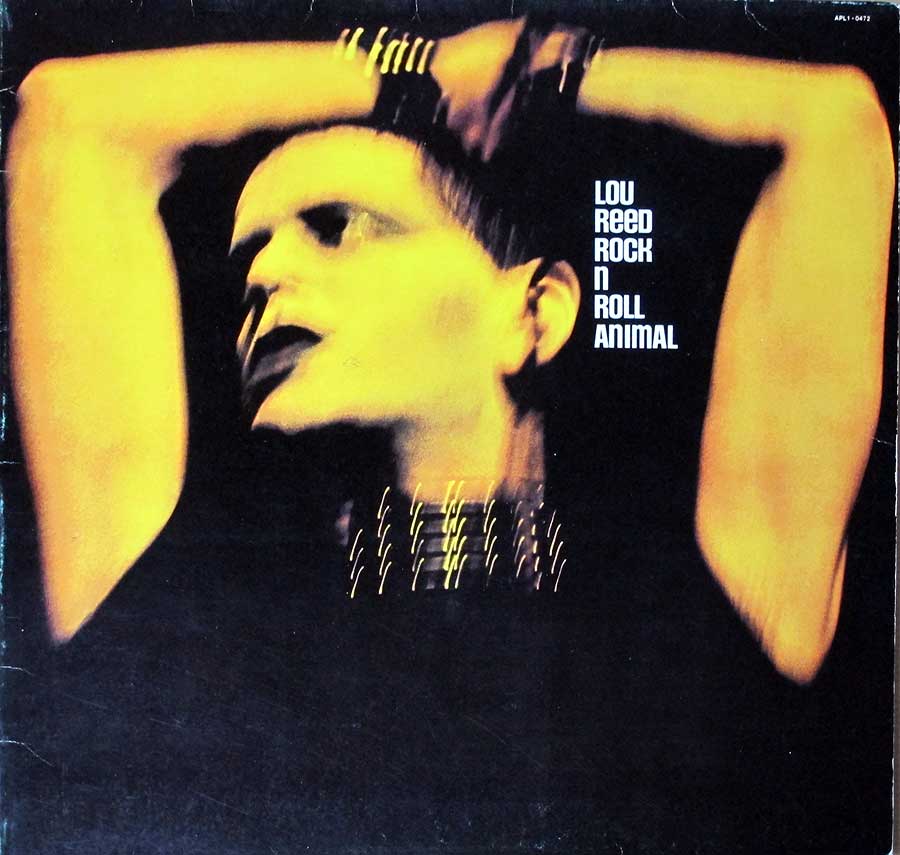 LOU REED - Rock N Roll Animal Gatefold 12" LP Vinyl Album front cover https://vinyl-records.nl
