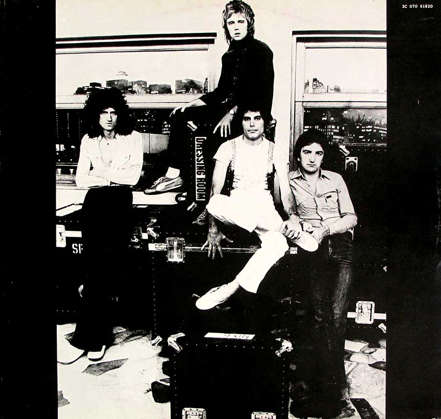 QUEEN - Jazz France Release GATEFOLD 12" LP Vinyl Album custom inner sleeve
