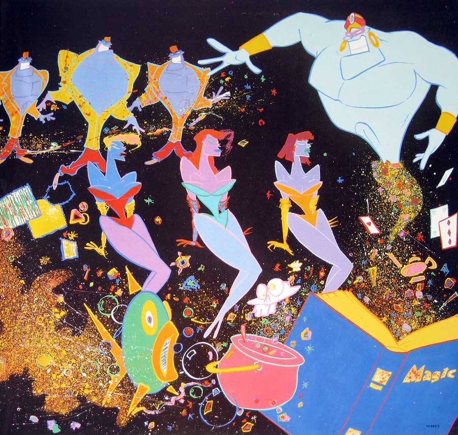 QUEEN - Kind Of Magic Club Edition 12" Vinyl LP Album custom inner sleeve