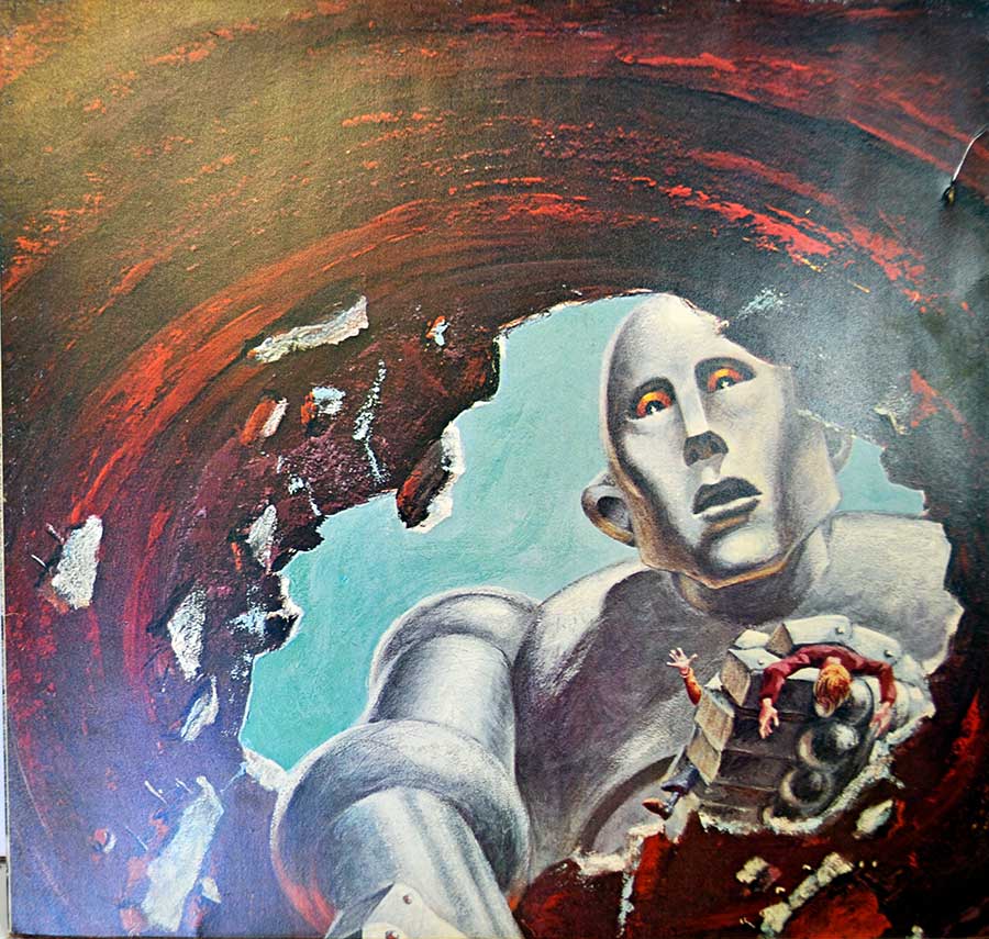 QUEEN - News Of The World Italian Release Gatefold Cover 12" Vinyl LP Album inner gatefold cover