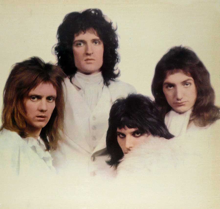 QUEEN - QUEEN II Gt Britain Gatefold 12" vinyl LP album back cover
