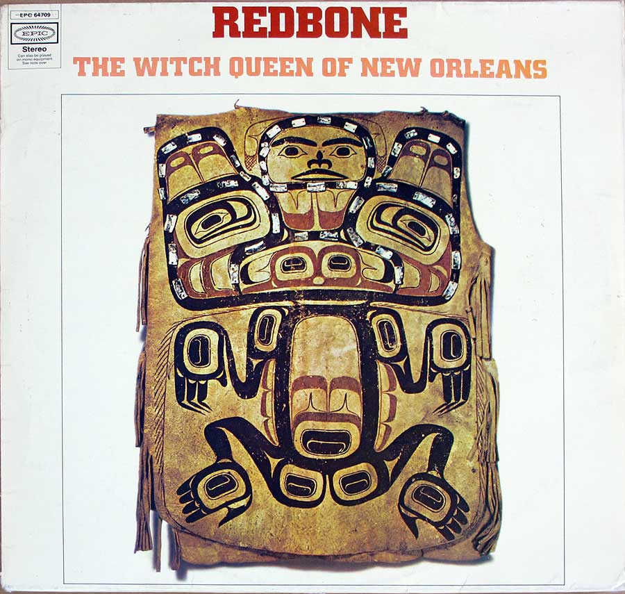 REDBONE - The Witch Queen Of New Orleans 12" LP Vinyl Album front cover https://vinyl-records.nl