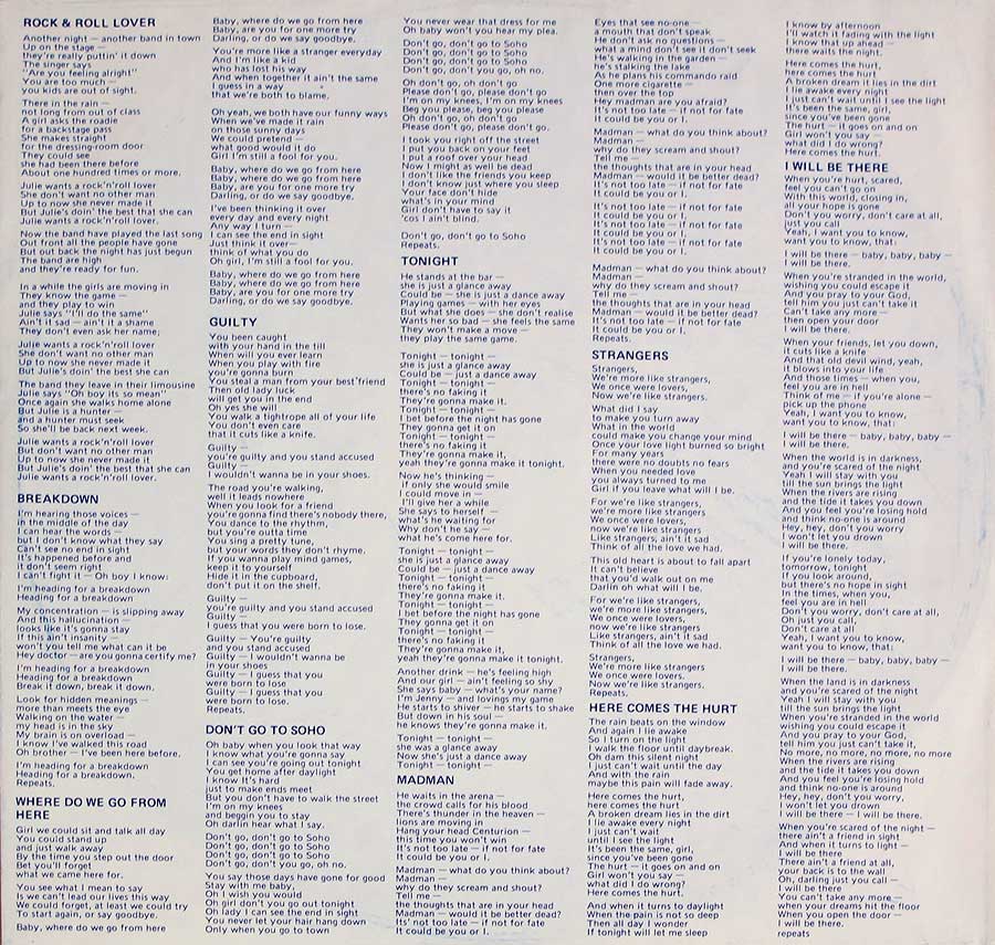 RUSS BALLARD & BARNET Dogs Into The Fire 12" LP Vinyl Album
 custom inner sleeve