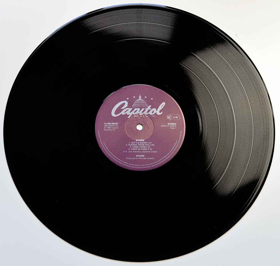 Photo of Side One of STORM - Self-Titled 
