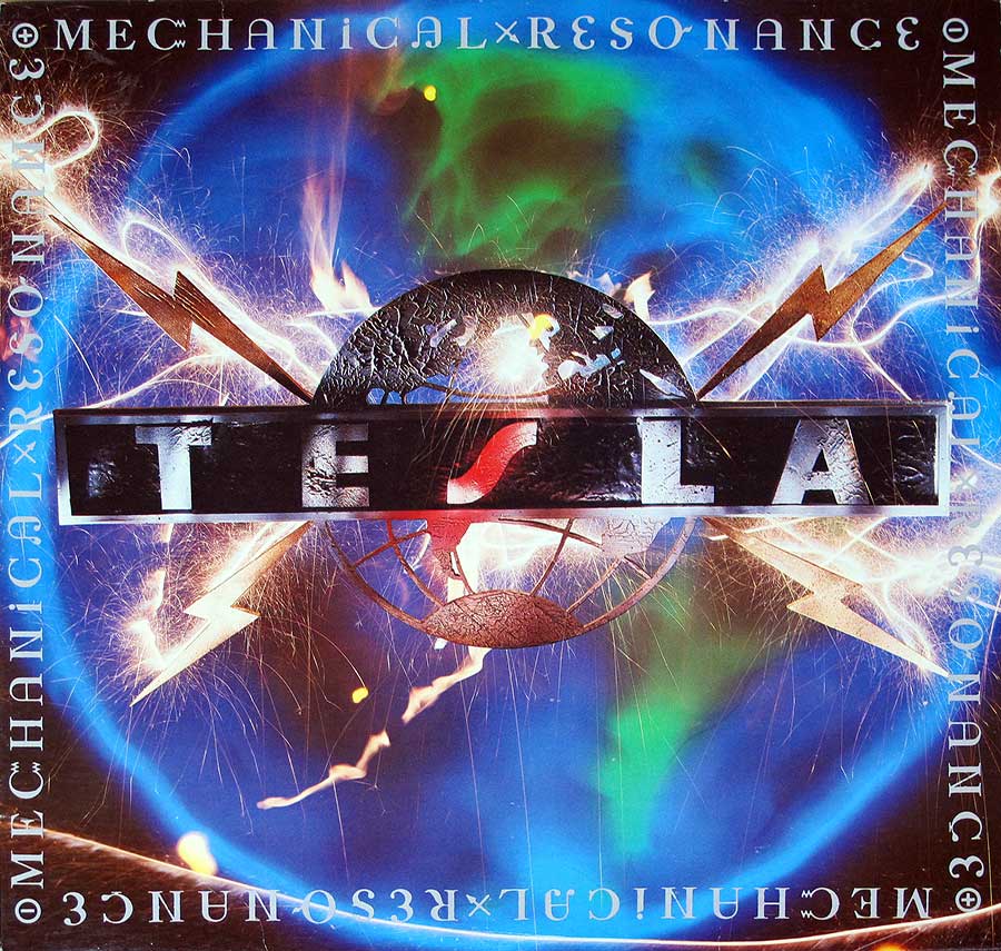 Front Cover Photo Of TESLA - Mechanical Resonance