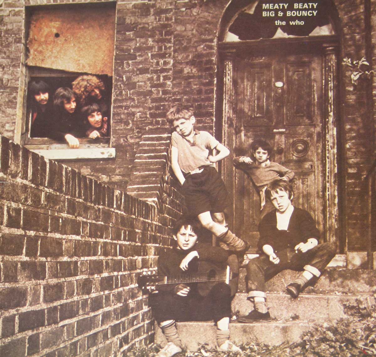 large album front cover photo of:  The Who Meaty Beaty Big & Bouncy 