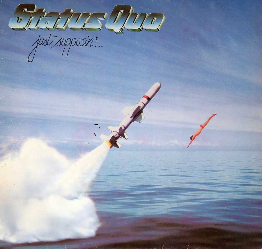 STATUS QUO - Just Supposin' 12" Vinyl LP Album front cover