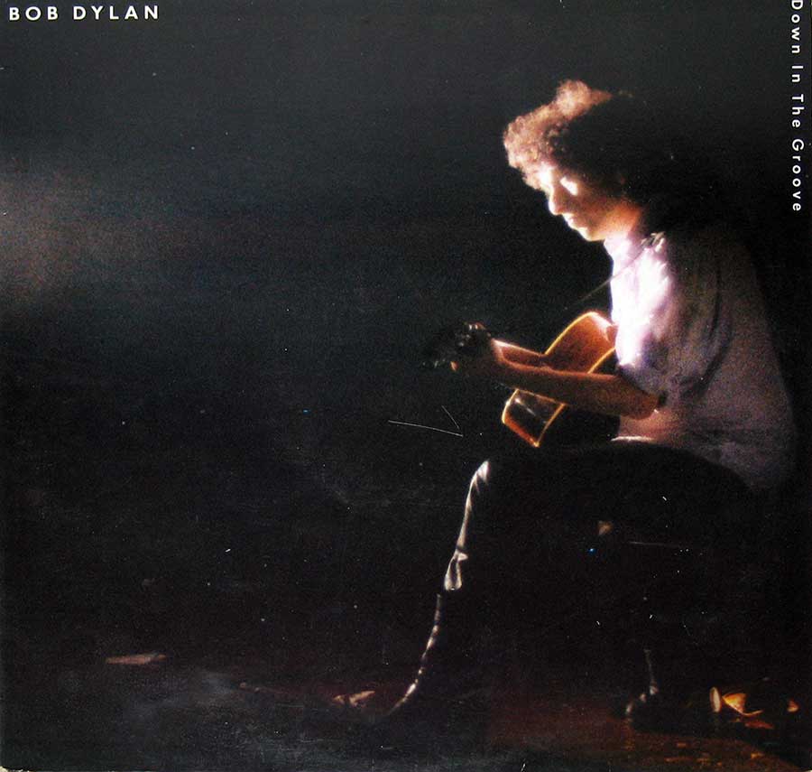 BOB DYLAN - Down In The Groove 12" Vinyl LP Album  front cover https://vinyl-records.nl