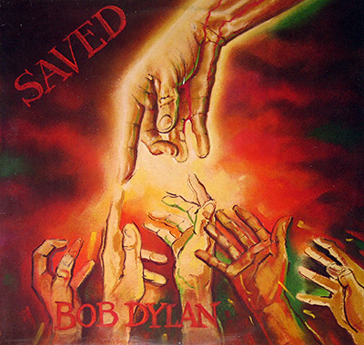 BOB DYLAN - Saved album front cover vinyl record