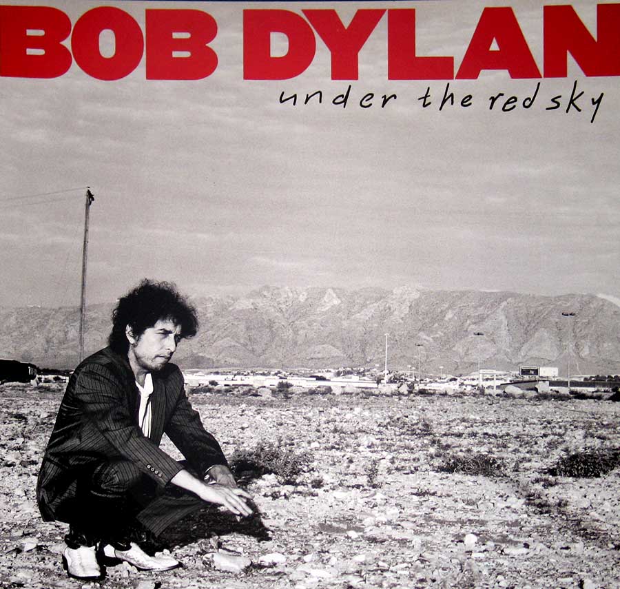 Photo of Bob Dylan - Under The Red Sky Album's Front Cover 