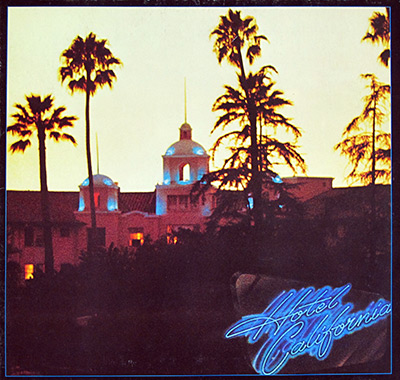 THE EAGLES - Hotel California album front cover vinyl record