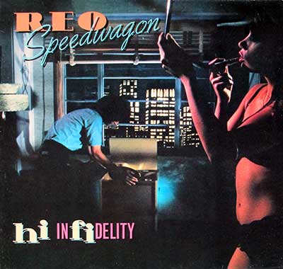 Thumbnail of REO SPEEDWAGON - Hi In Fidelity 12"Vinyl LP Album front cover