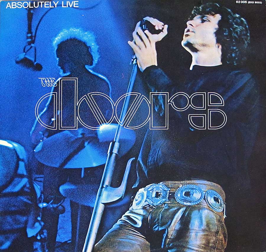 THE DOORS - Absolutely Live Gatefold German Release 12" Vinyl LP Album front cover https://vinyl-records.nl